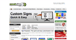 Desktop Screenshot of lynchsign.com