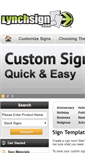 Mobile Screenshot of lynchsign.com